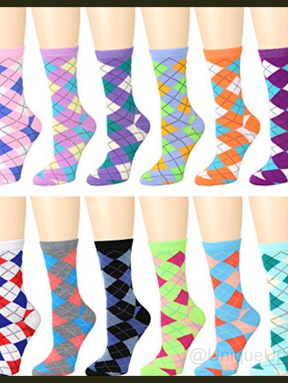 Women's Cotton Crew Socks 12 Pairs Athletic Casual Work Socks
